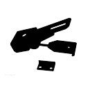 loquet fermeture pour toit de tente roulotte noir