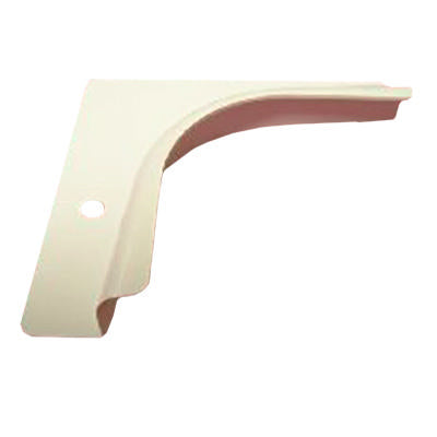trim - slideout corner radius - abs - white