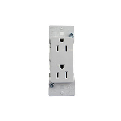 recept - 120v - 15a - duplex - scd - white
