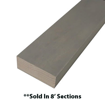 stile - square - 3/4" x 2" x rl - hard maple - modern maple