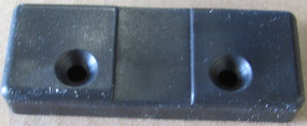 tent - spacer - for #65009 bar latch bed door - nylon - black