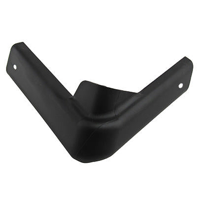 trim - corner cap - front - left - cc-05l-n - black - q520-7-3