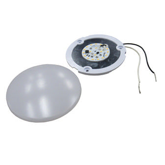 light - 12v - 4.5" - slim surface - led - w/frosted lens - warm white - weschi sy-sm45