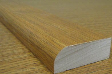 stile - radius - 18mm x 2" x 96" - lfe lc - indiana oak - r1