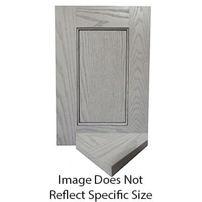 cabinet - door - fpsq - 12" x 21" - 3" side rail - a-1329 - #w071-y3-dye stain - 3/4" bn-4345 - w/red oak panel - ash - paint - louisville ash - 10 sheen
