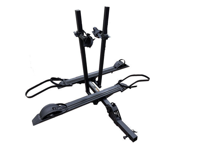 Support de Vélo Électrique Enthuze 2 vélos - Attelage 2 pouces, capacité 100 lbs par vélo