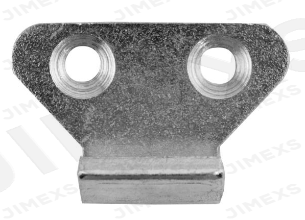 Loquet Ajustable Striker 243-191 en Acier Plaqué Zinc – Pièce de Quincaillerie Robuste