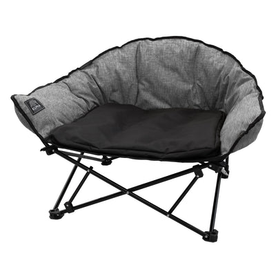 Lit pour Chien Lazy Bear Kuma – Confortable, Coussin Amovible, Cadre Robuste, Idéal Camping