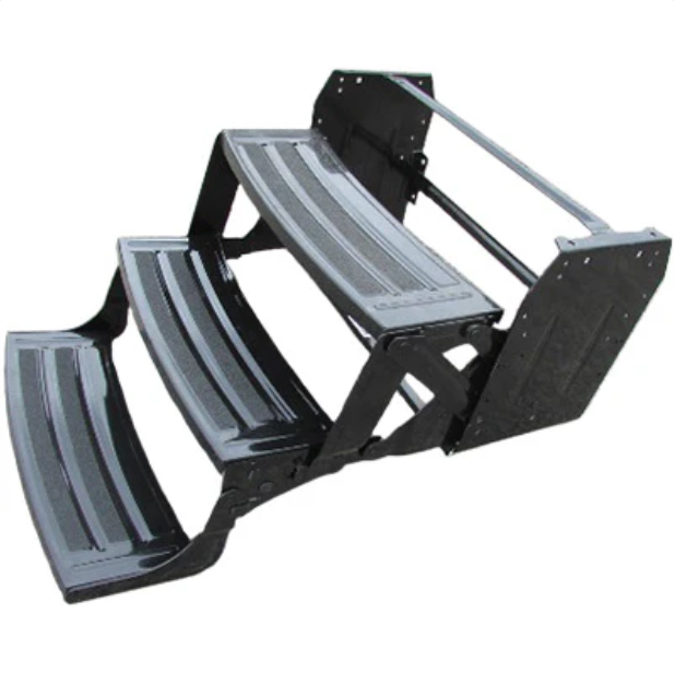 Marchepied Triple 24" pour VR – 9" d’Abaissement – Antidérapant et Arrondi