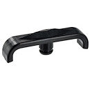 poignée plastique valve de vidange noir