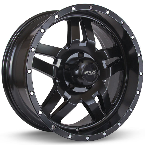 Mag RTX 15x6 6 trous - Noir satin