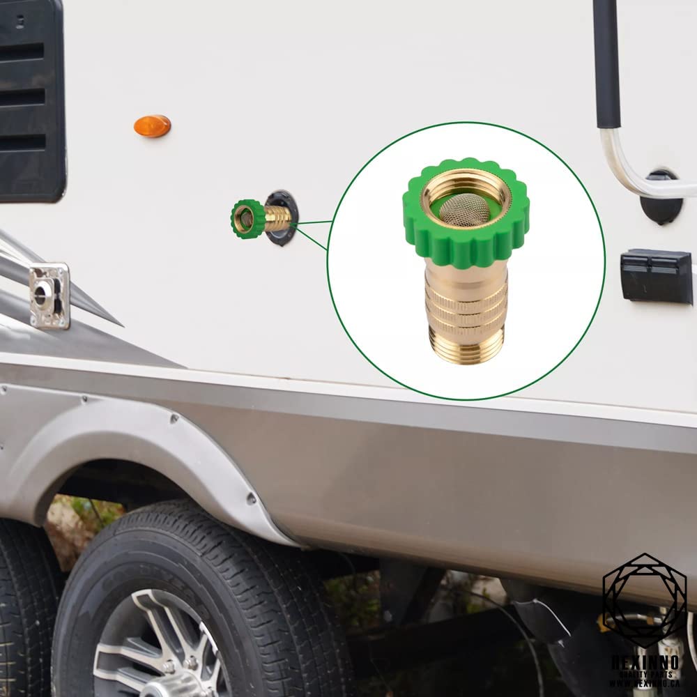 Premium quality brass water pressure regulator for RV