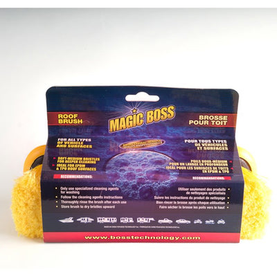 MAGIC-BOSS 10" RV Roof Wash Brush with Water Valve