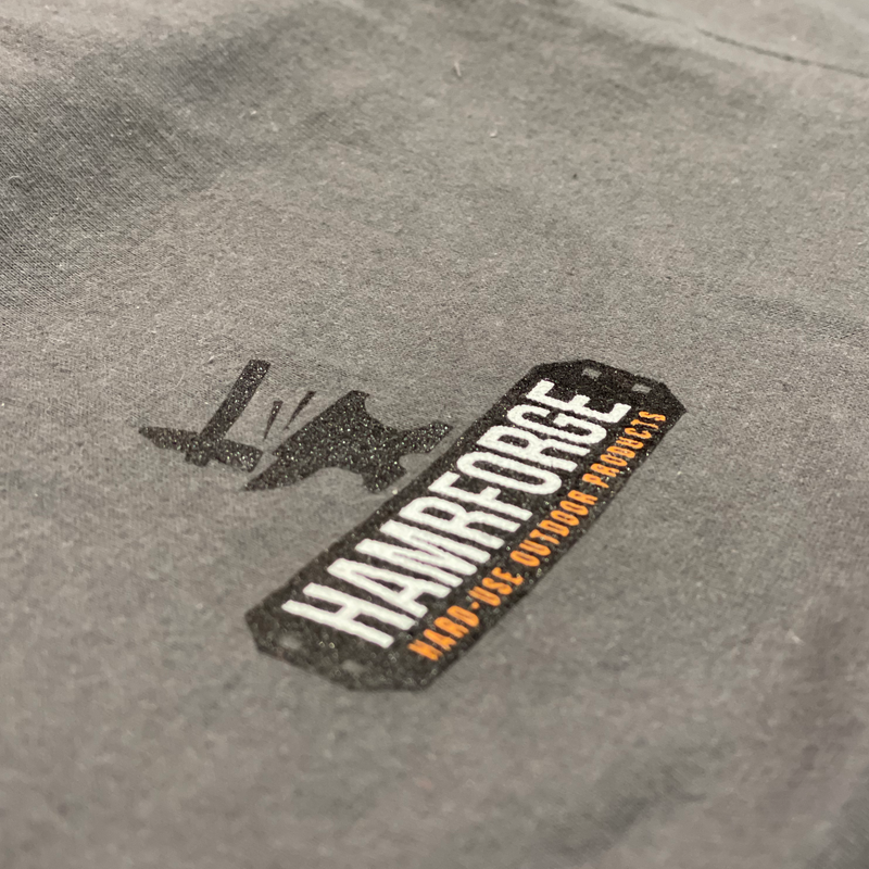 Charcoal t-shirt Hamrforge Large