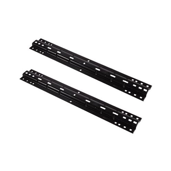 Rails (x2) de base Husky 30686 pour attelage de remorque à sellette - Installation par boulons, compatible avec attelages Fifth Wheel