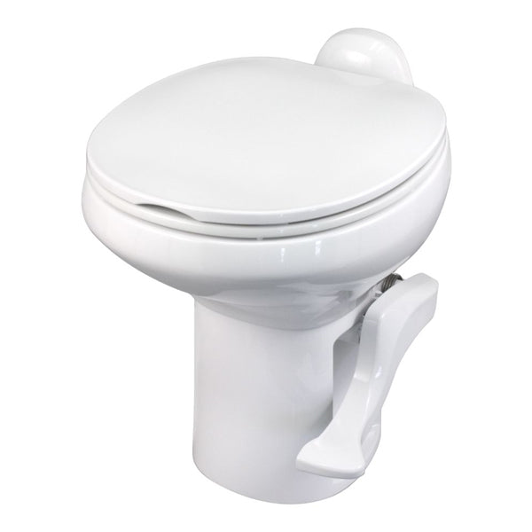 Toilette VR Thetford Aqua Magic Style II haute – Céramique avec pédale et rinçage complet