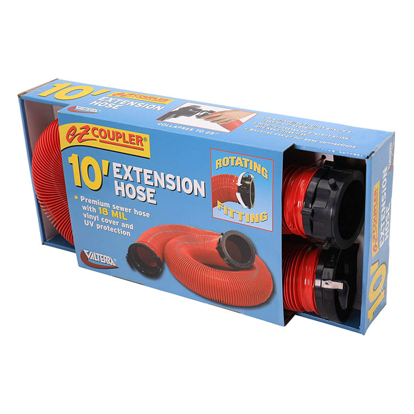 Tuyau marin de 10 pieds avec raccords à baïonnette - Vinyle 18 mil, protection UV