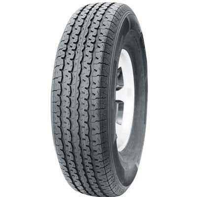 Ensemble pneu et roue ST225/75-R15 – Radial, 8 plis, jante galvanisée 6 boulons