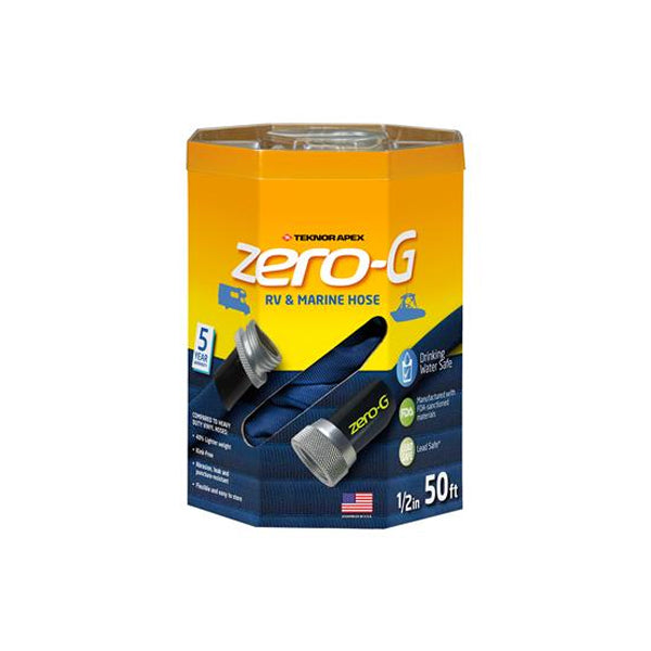 Tuyau d'Eau Douce Zero-G™ 1/2 Pouce x 50 Pieds - Léger et Résistant aux Plis