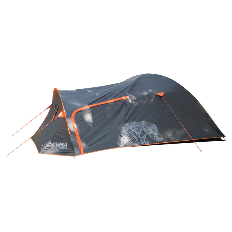 Tente Bear Den 3 Kuma en Dôme Extensible pour 3 Personnes - Étanche, Compacte et Facile à Transporter