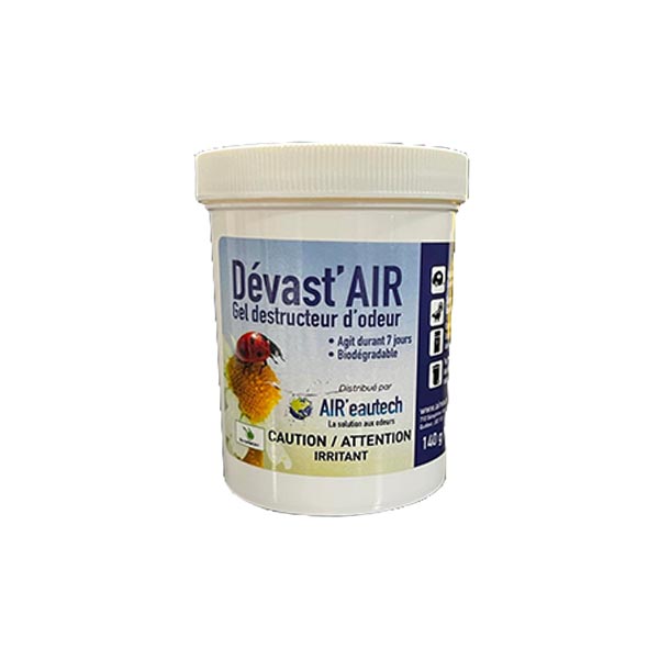 Dévast'AIR - Odor destroying gel 140g