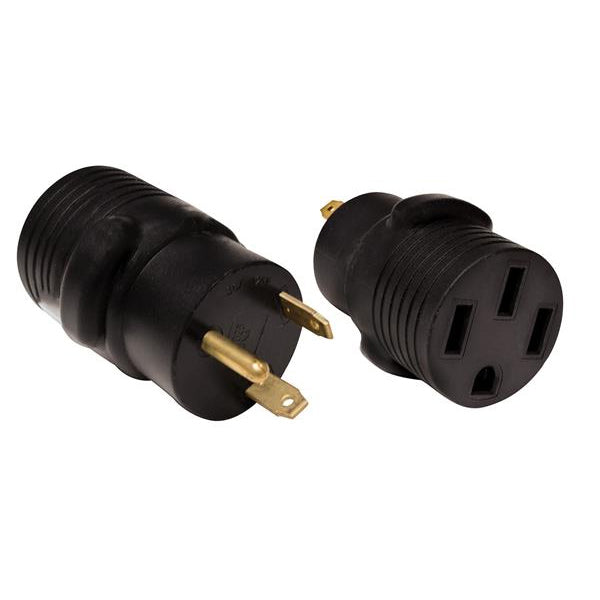 Mighty Cord™ 30A Male to 50A Female Adapter for RVs - Compact & Durable