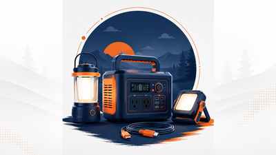 Énergie portable et éclairage de camping