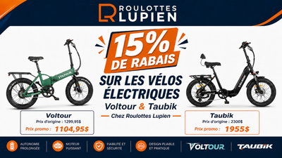 Vélos électriques pour camping et VR