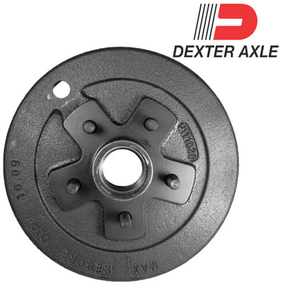 10-Inch 5-Lug Right-Hand Outer Brake Drum for Trailer & RV