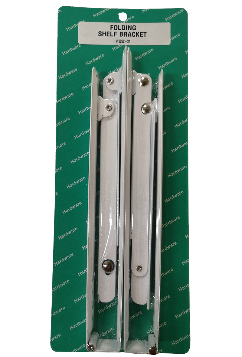Supports De Tablettes Rabattables 12'' blanc