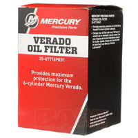 Filtre à huile Mercury 35-877769K01 Verado | Filtre moteur hors-bord