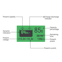 500A Battery Monitor with Shunt by Renogy | LCD Display