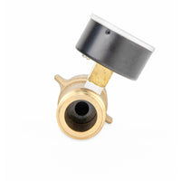 Camco Brass Water Pressure Regulator with Gauge - Protects Your RV or Boat Plumbing