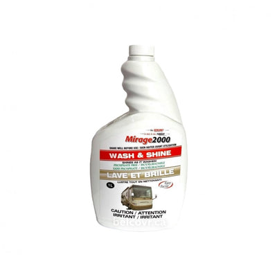 2-in-1 Mirage 2000 Wash and Shine for RV - 1L - Silicone-Free
