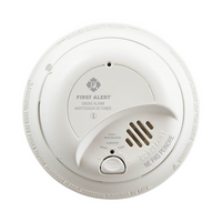 Détecteur de fumée 9V First Alert avec bouton silence – Alarme incendie fiable