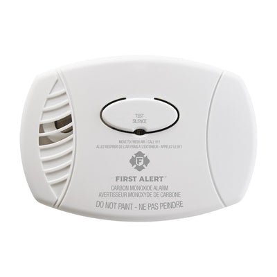 Détecteur de Monoxyde de Carbone à Pile First Alert – Alarme 85 dB