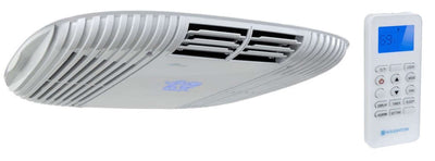 Assemblage de plafond non canalisé Houghton 9.5K blanc avec télécommande