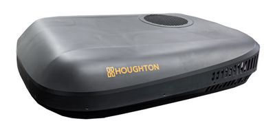 Climatiseur bas profil Houghton 15 000 BTU avec thermopompe pour VR – Noir