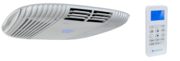 Assemblage de plafond non gainé Houghton blanc avec télécommande pour climatiseur RV 13.5K/15K
