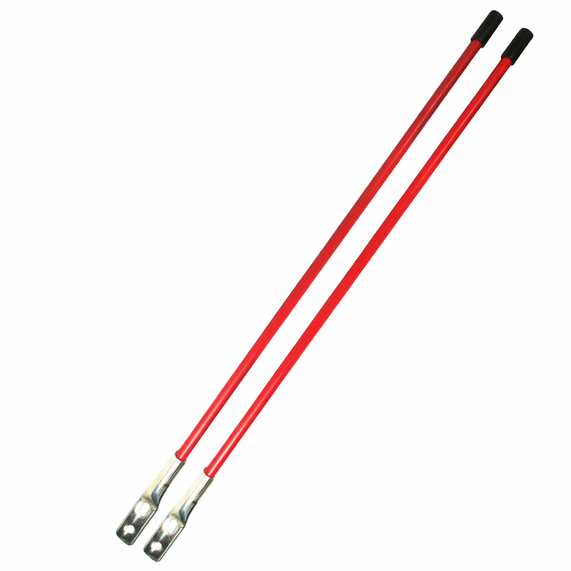 Blade Nylon 48" Orange Guide Rods – Pair for Trailers