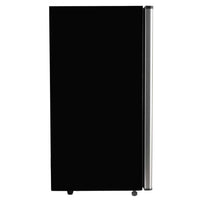 SHURCOLD 12V 3.3 cu. ft. Stainless Steel Refrigerator for RVs, Boats, and Cabins