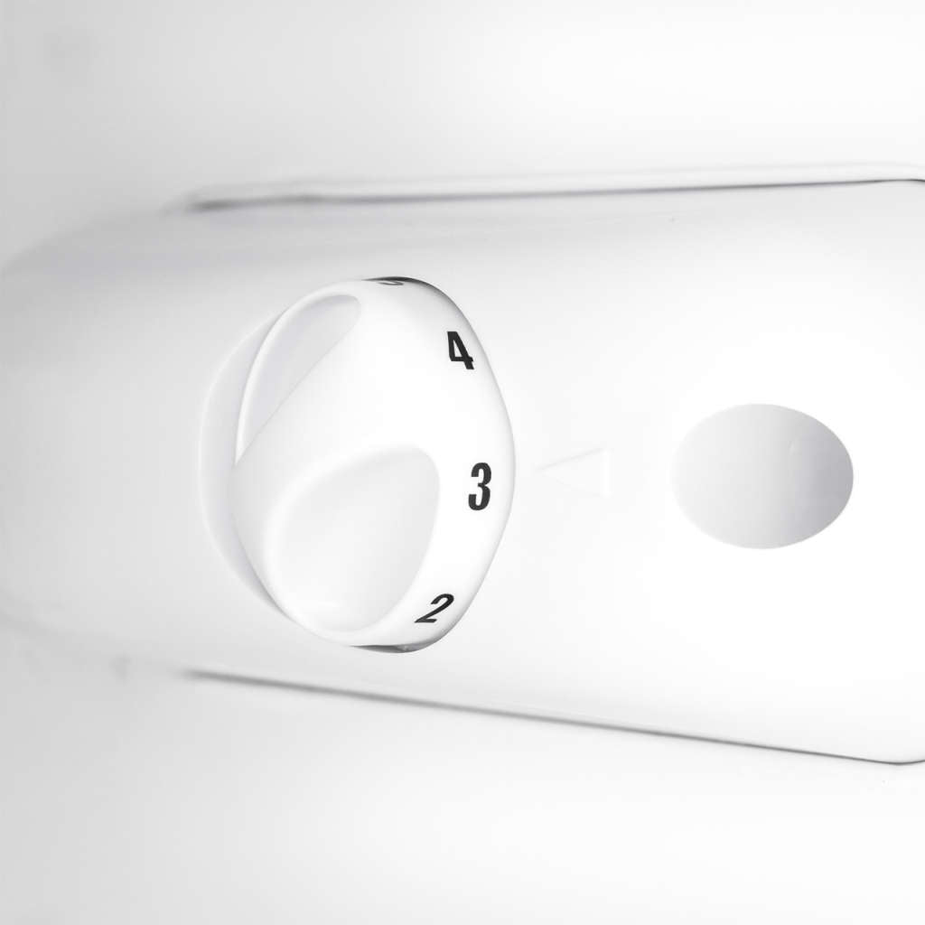 Réfrigérateur 12V 3.3 pi³ SHURCOLD en acier inoxydable pour VR, bateau et chalet