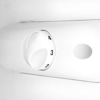 SHURCOLD 12V 3.3 cu. ft. Stainless Steel Refrigerator for RVs, Boats, and Cabins