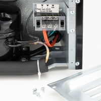 SHURCOLD 12V 3.3 cu. ft. Stainless Steel Refrigerator for RVs, Boats, and Cabins