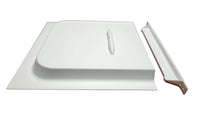 Glissière pour porte moustiquaire de VR 12 po avec poignée
