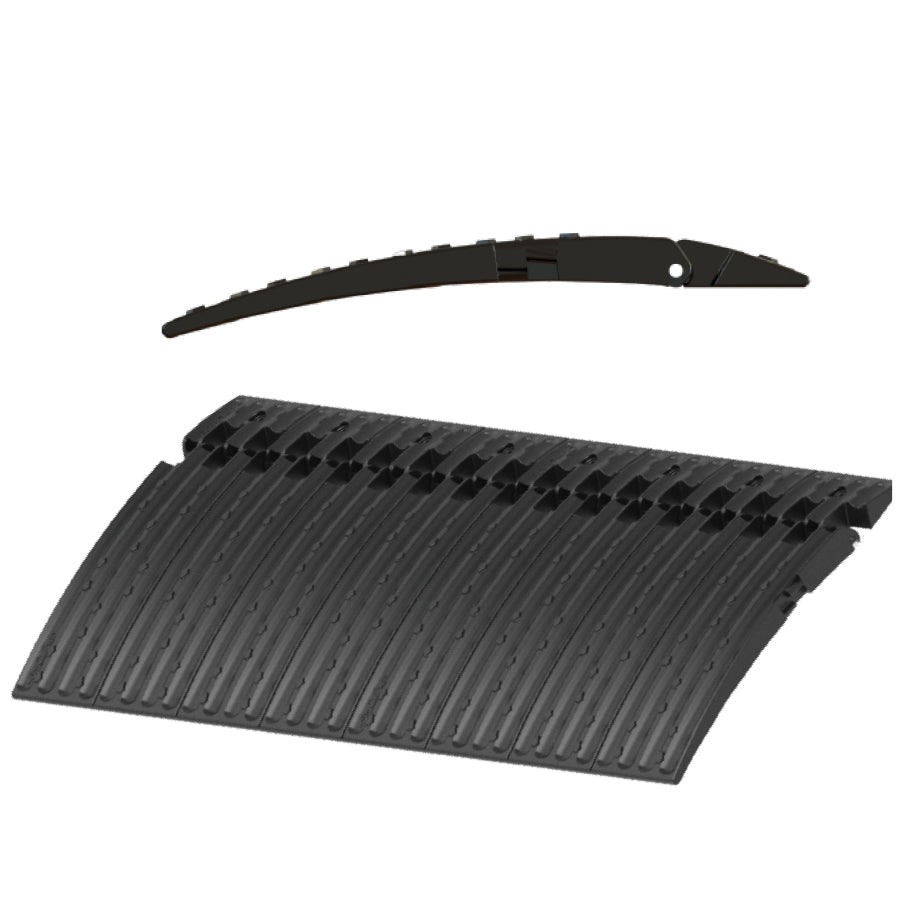 Glissière de rebord 72 pouces pour VR et remorque – Finition et protection durable - Caliber Edge