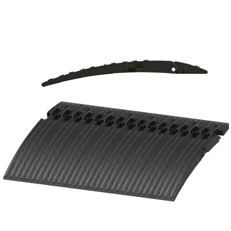 Glissière de rebord 72 pouces pour VR et remorque – Finition et protection durable - Caliber Edge