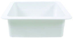 Garniture blanche Ventline 5 1/8 po à coins arrondis pour évent de toit de VR