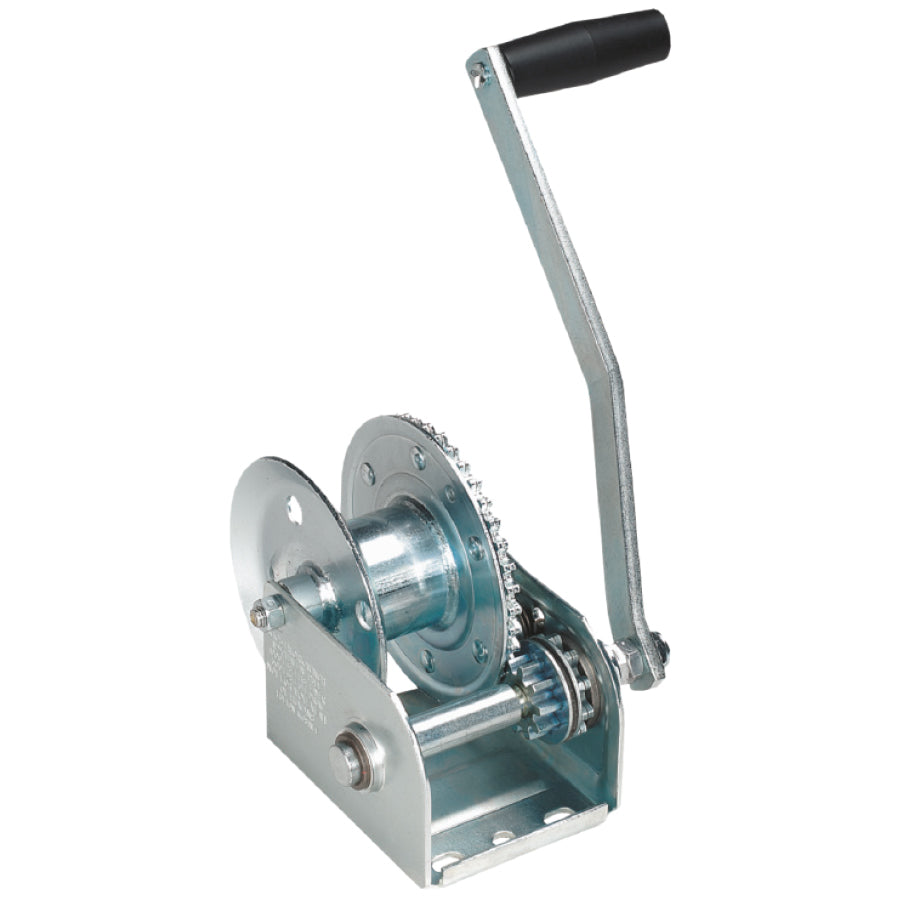 Treuil 1 000 lbs avec freins – Treuil manuel robuste pour remorque