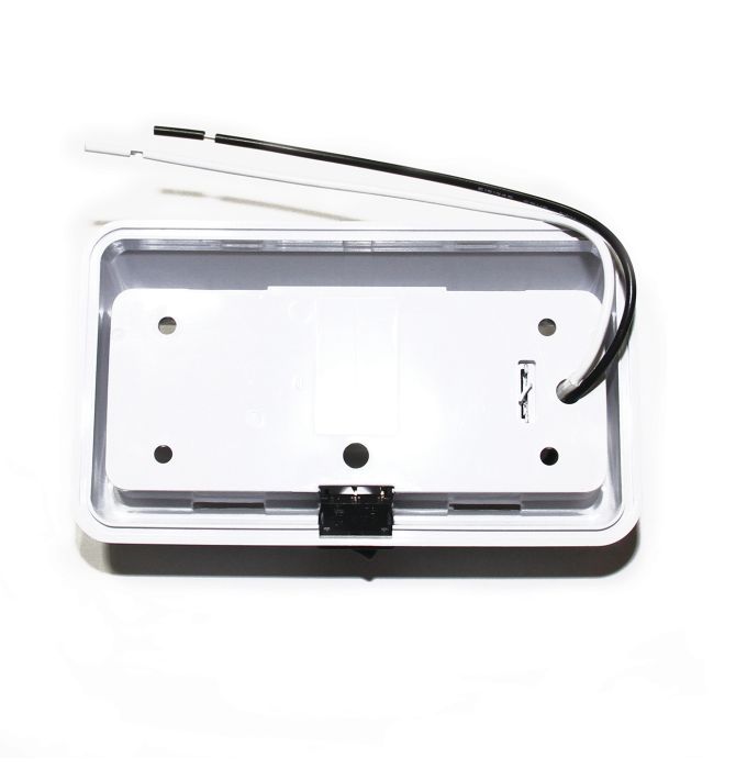 Lumière intérieure encastrée 6" x 3 1/2" transparente 2 voies | Éclairage VR